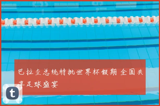 巴拉圭总统特批世界杯假期 全国共享足球盛宴